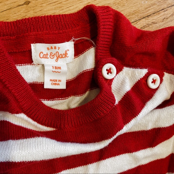 🎄18-24 NWOT Knit romper - Picture 4 of 4